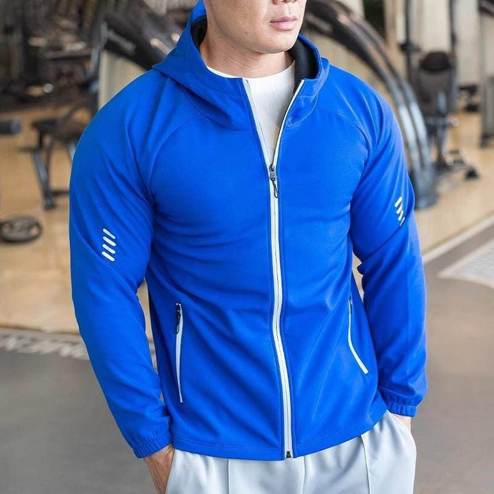 Windproof Zip-Up Hoodie